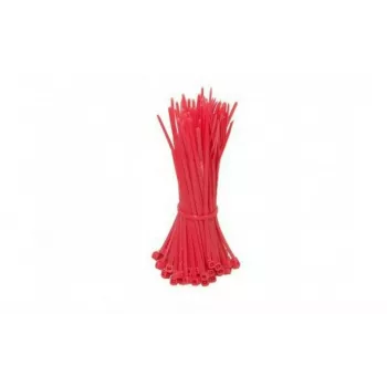 DSIT Abraçadeiras de náilon vermelhas de 200mm - pack de 100 (kb_200mm_rood)