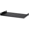 DSIT DS-FH45 Prateleira fixa para armários de parede de 450 mm de profundidade, 1U, preto
