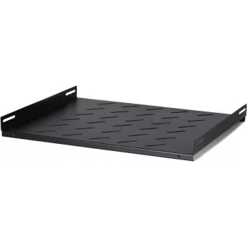 DSIT DS-FH60Wand Prateleira fixa 1U para armários de parede de 600 mm de profundidade, carga de 25 kg, preto