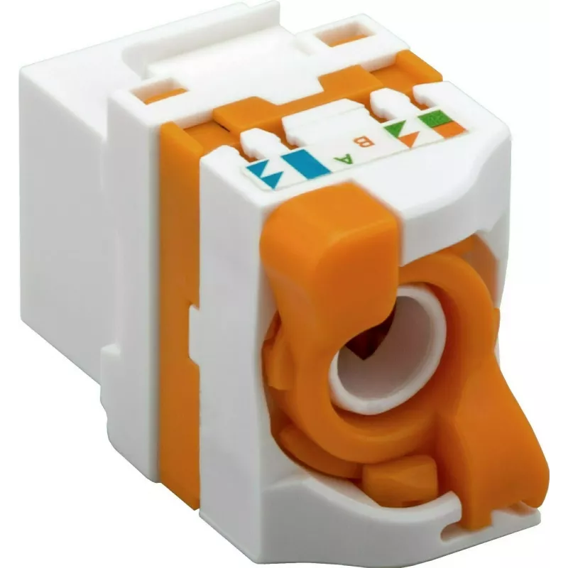DS-IT Tomada Keystone CAT6 UTP sem ferramentas Twist (DS-KC-UTP6-TL-T)
