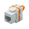 DS-IT Tomada Keystone CAT6 UTP sem ferramentas Twist (DS-KC-UTP6-TL-T)