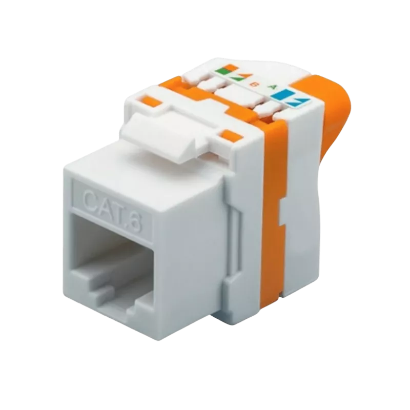DS-IT Tomada Keystone CAT6 UTP sem ferramentas Twist (DS-KC-UTP6-TL-T)