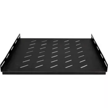 DSIT DS-FH120 Prateleira fixa para rack para armários de servidor de 1200mm de profundidade, carga de 30kg, 1U, preto