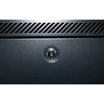 Armário de servidor mini DSIT 15U com porta frontal perfurada 600x600x860 mm (DS6615PP-MINI)