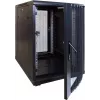 Armário de servidor mini DSIT 15U com porta frontal perfurada 600x600x860 mm (DS6615PP-MINI)
