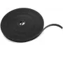 Fita adesiva de velcro DSIT 20 mm x 25 m preta