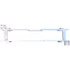 Patch panel de montagem na parede DSIT CAT 6a, 12 portas UTP, preto