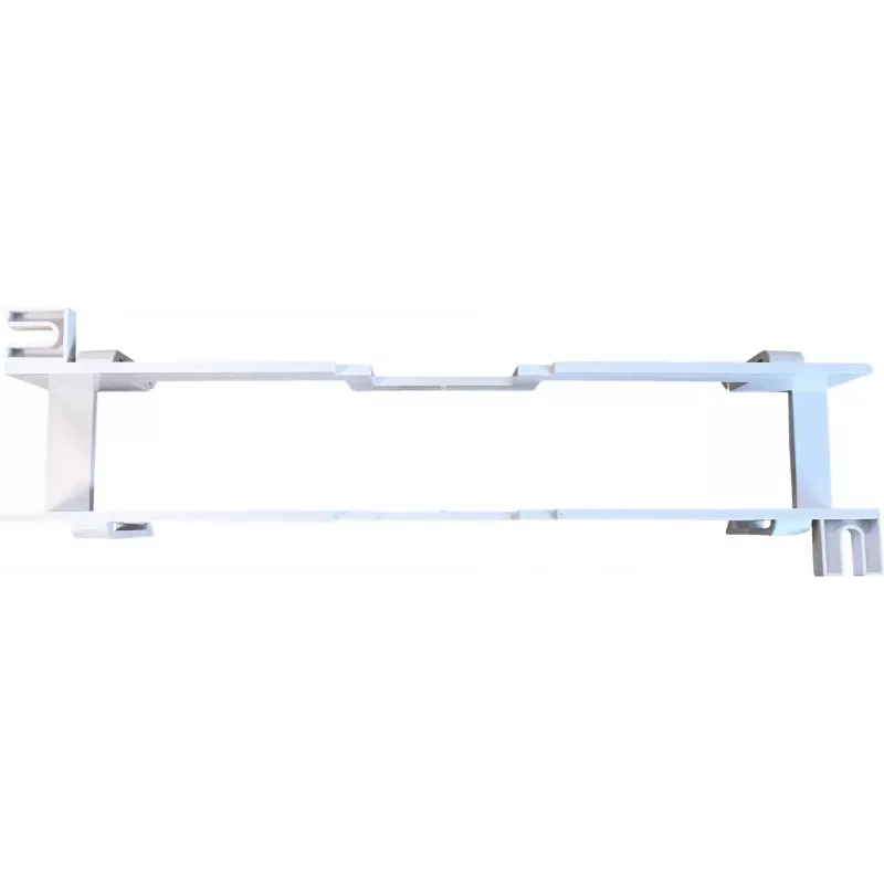 Patch panel de montagem na parede DSIT CAT 6a, 12 portas UTP, preto