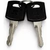 Conjunto de chaves de substituição DSIT para portas de armários de servidor exteriores (9U-22U) - 2 chaves, DS-KEY-OUT-M