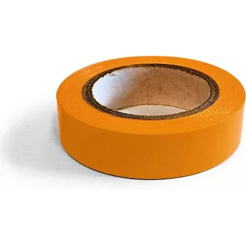 Fita isoladora elétrica DSIT DC-Tape-Orange 10m x 19mm PVC laranja