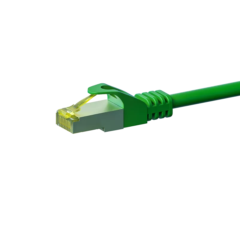 Cabo de rede DSIT RJ45 S/FTP PiMF com cabo CAT 7 verde - 2m
