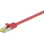 Cabo de rede DSIT DC-75-150 Cat.7 S/FTP PiMF RJ45, 15 m, vermelho