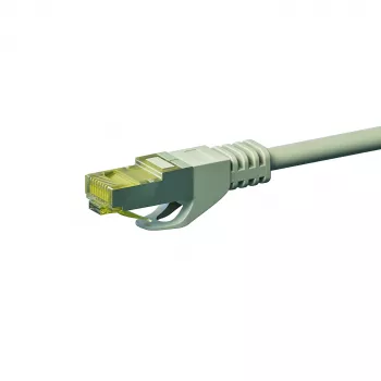 Cabo de rede patch DSIT Cat.7 S/FTP PiMF RJ45, 2m, cinzento
