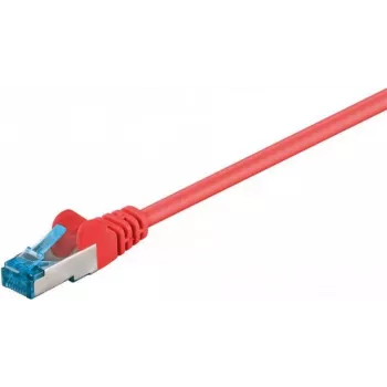 Cabo de rede DSIT CAT 6a LSOH - S/FTP - 1,50 m - vermelho (DC-6A5-015)