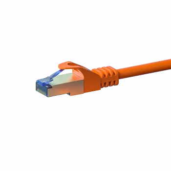 DSIT Cabo de rede CAT 6a LSOH - S/FTP - 2 metros - Laranja (DC-6A6-020)