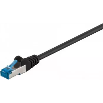 DSIT Cabo de rede patch CAT 6a S/FTP LSOH, 15 m, Preto