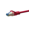 DSIT Cabo de rede CAT 6a S/FTP LSOH 15m Vermelho