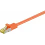 DSIT Cabo de rede Cat.7 S/FTP PiMF RJ45, 5m, Laranja
