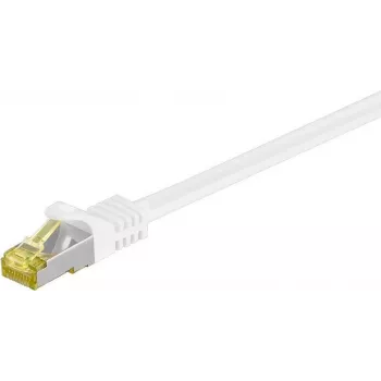 DSIT Cabo de rede Cat.7 S/FTP PiMF RJ45, 7,5 m, Branco