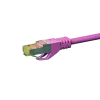 DSIT Cabo de rede Cat.7 S/FTP PiMF RJ45, Rosa, 20m