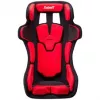 Sabelt GT PAD XL Banco de corrida, carcaça em fibra de vidro, homologado FIA, modular - Preto/Vermelho
