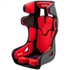 Sabelt GT PAD XL Banco de corrida, carcaça em fibra de vidro, homologado FIA, modular - Preto/Vermelho