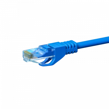 Cabo de rede DSIT DC-C64-150 CAT6 U/UTP, 15 m, azul, CCA