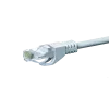 Cabo de rede patch Ethernet DSIT CAT5e U/UTP, 0,25 m, branco, 100% cobre, RJ45, Gigabit