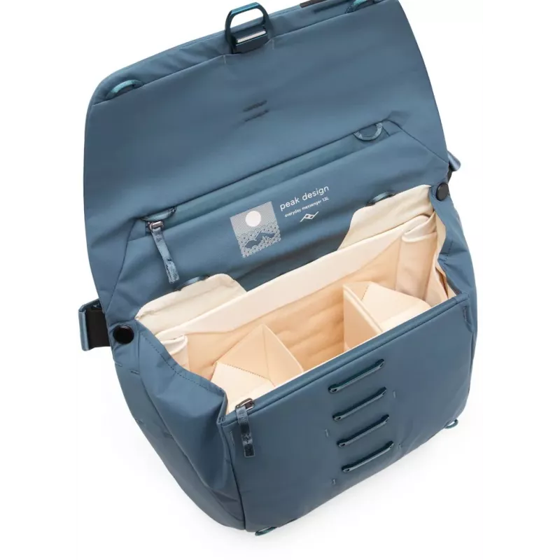 Peak Design Everyday Messenger V2 mala a tiracolo, 13L, ocean (BEDM-13-DS-3)
