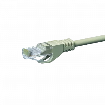 Cabo de rede patch DSIT CAT 5e U/UTP, 0,25 m, cinzento, CCA, RJ45