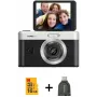 Câmara digital compacta KODAK PixPro C1 preta com cartão SDHC de 16GB