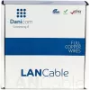 Cabo de instalação de rede DSIT DANICOM CAT6A S/FTP 50m LSZH Fca