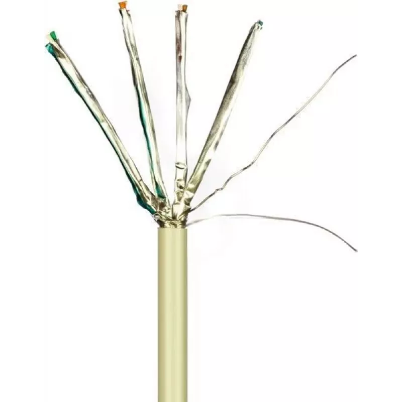 Cabo de instalação de rede DSIT DANICOM CAT6A S/FTP 50m LSZH Fca