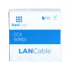 Cabo de rede DSIT CAT5e F/UTP 50m flexível cinzento CCA em bobina (DC-FTP5CCA50-GRY)