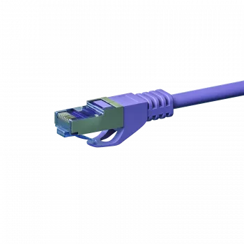 DSIT CAT 6a S/FTP LSOH cabo de rede, 30 m, violeta