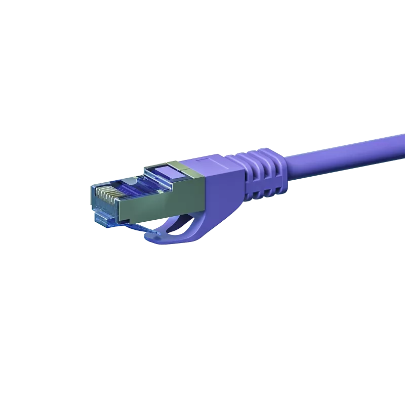 DSIT CAT 6a S/FTP LSOH cabo de rede, 30 m, violeta