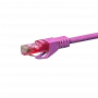 DSIT CAT6 U/UTP cabo de rede, 0,50 m, rosa, 100% cobre (DC-69-005)