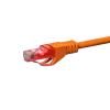 DSIT CAT6 cabo de rede 100% cobre - U/UTP - 2 metros - laranja (DC-66-020)