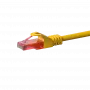 Cabo de rede DSIT DC-67-075 CAT6 U/UTP, 7,5 m, amarelo, 100 % cobre