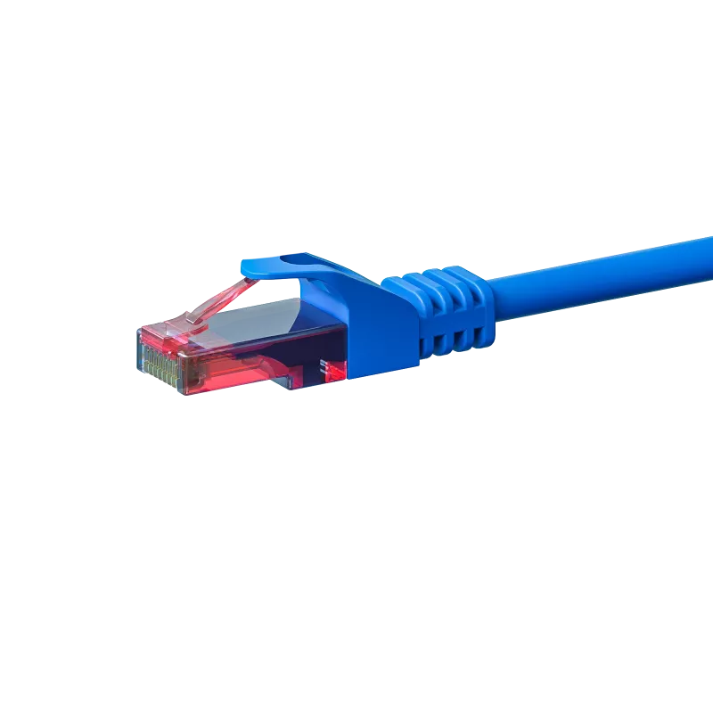 DSIT CAT6 cabo patch Ethernet 100% cobre U/UTP 20 m azul (DC-64-200)
