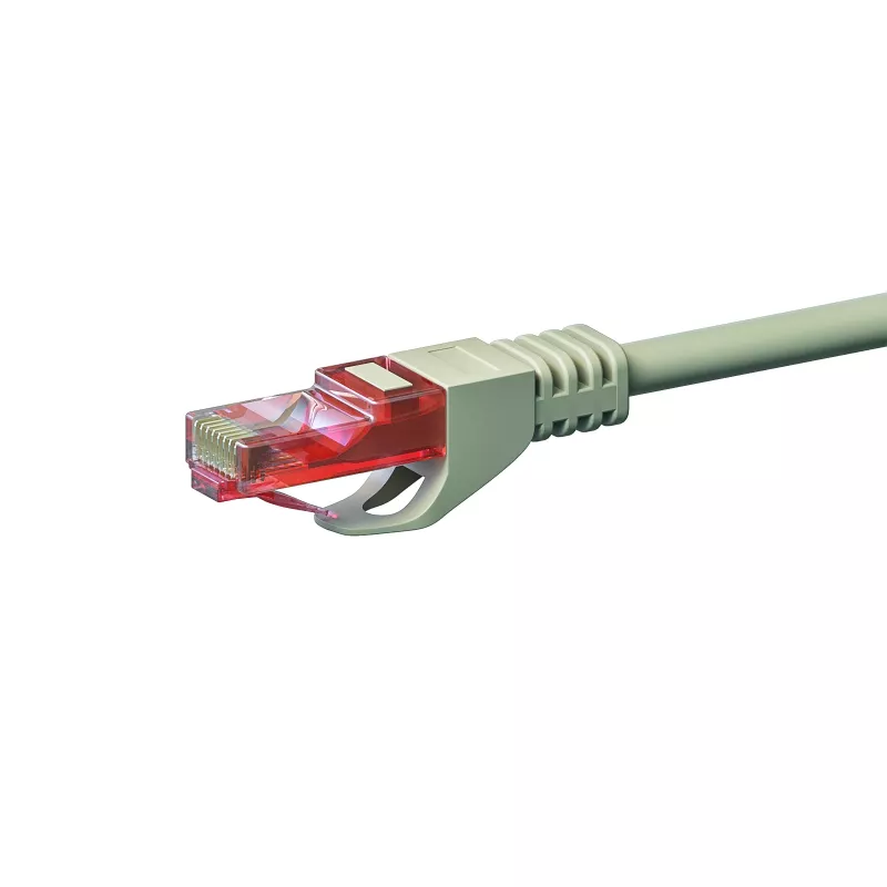 DSIT CAT6 U/UTP 30m cinzento 100% cobre cabo de rede patch (DC-61-300)