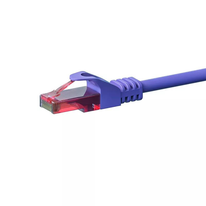 Cabo de rede DSIT CAT6 U/UTP 50 m violeta 100% cobre - DC-68-500