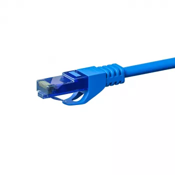 Cabo de patch Ethernet DSIT CAT6a U/UTP 100% cobre, 30 m, azul