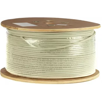 Cabo DSIT DANICOM CAT6A 100% cobre S/FTP 305 m condutor maciço - LSZH (Cca) (DC-SFTP6A-305S-CCA)