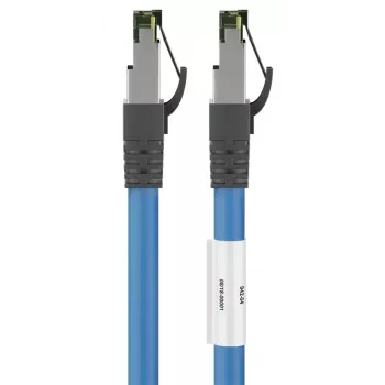 Cabo de rede DSIT CAT 8 S/FTP RJ45, PiMF, 5 m, azul