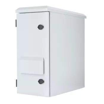 Armário servidor de exterior DSIT DS5606WP 6U 19 polegadas IP55, vertical, cinzento-claro