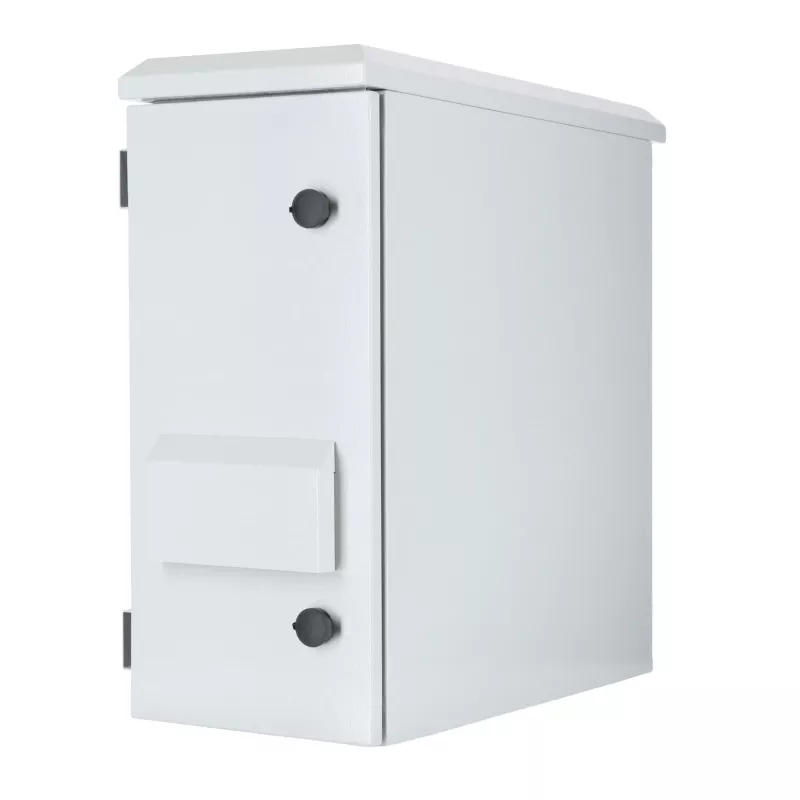 Armário servidor de exterior DSIT DS5606WP 6U 19 polegadas IP55, vertical, cinzento-claro