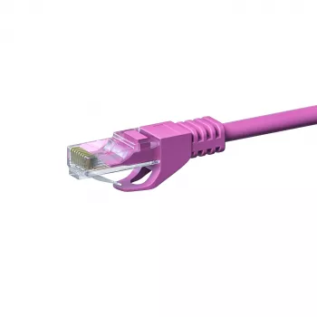 Cabo de rede DSIT CAT 6 U/UTP - 15 metros - rosa - CCA (DC-C69-150)