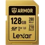 Lexar Professional ARMOR GOLD 128GB SDXC UHS-II V60 cartão de memória (LSDAMGL128G-RNNNG)