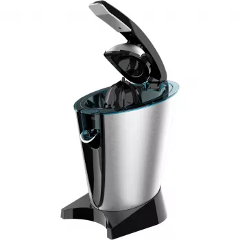 Espremedor de citrinos elétrico Cecotec Essential Vita Hyden 600 Steel – aço inoxidável/preto, 600 W